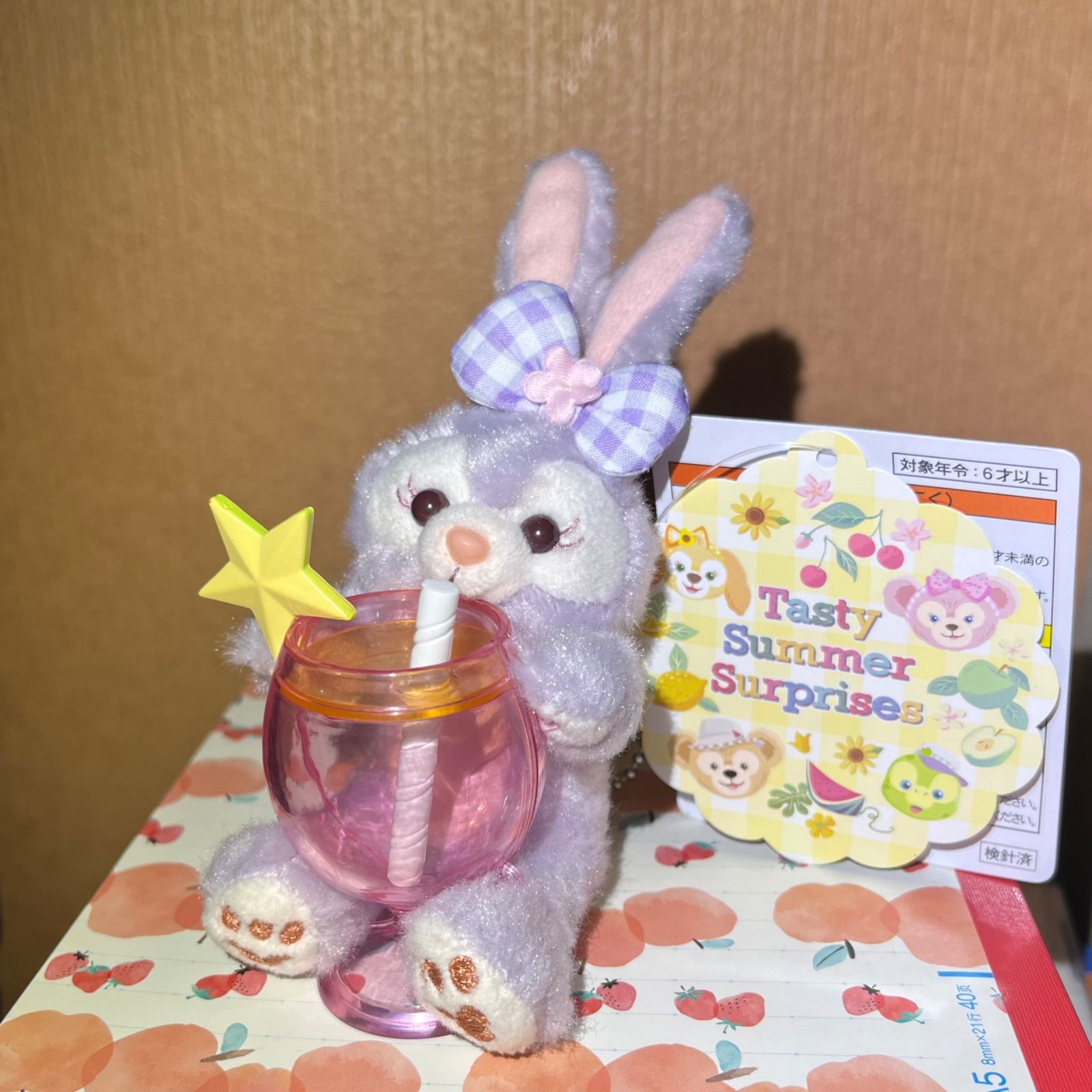 ダッフィー テイスティサマーサプライズ ぬいぐるみストラップ6点 