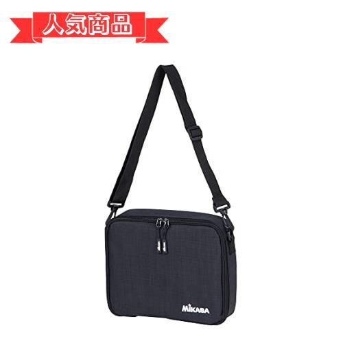 happy-shops ミカサ(MIKASA) FIVB刺繍入り バレーボールレフリーケース 黒 AC-VRC2
