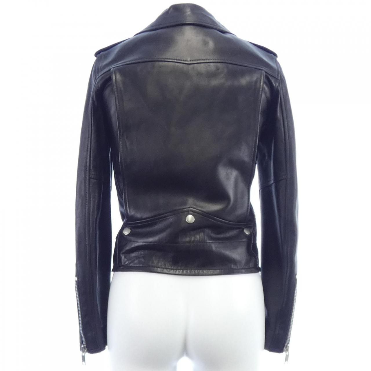 サンローラン SAINT LAURENT 313575 Y5HAD レザーライダースジャケット