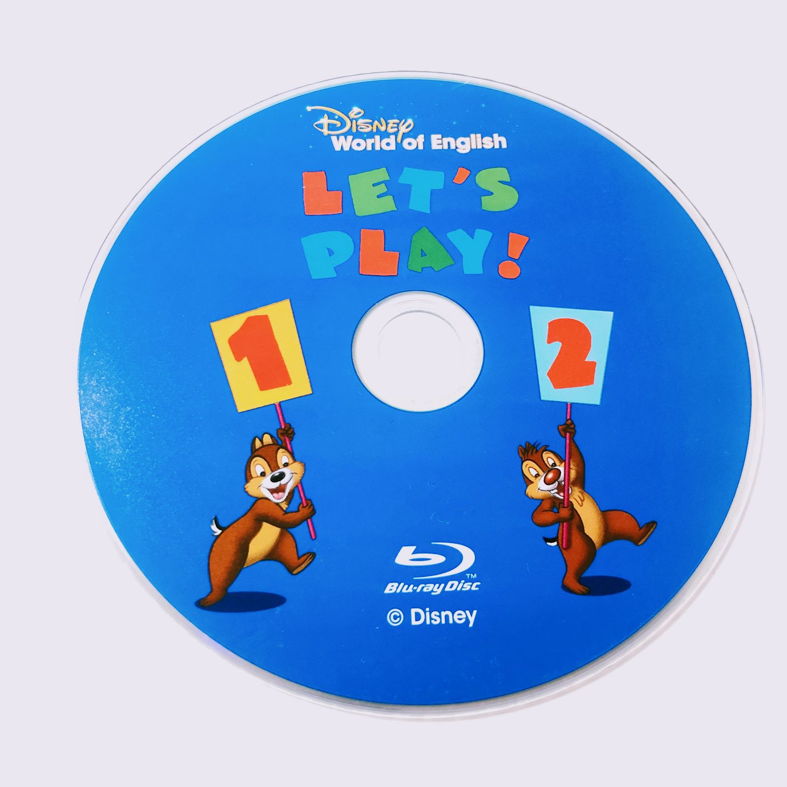 ディズニー英語システム レッツプレイ Blu-ray 2019年 未開封有 DWE