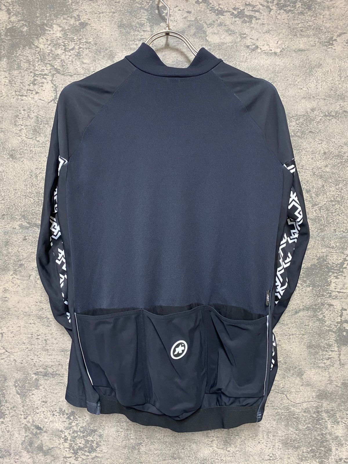 JL094 アソス assos MILLE GT SPRING FALL LONG SLEEVE JERSEY 長袖 サイクルジャージ 黒 S