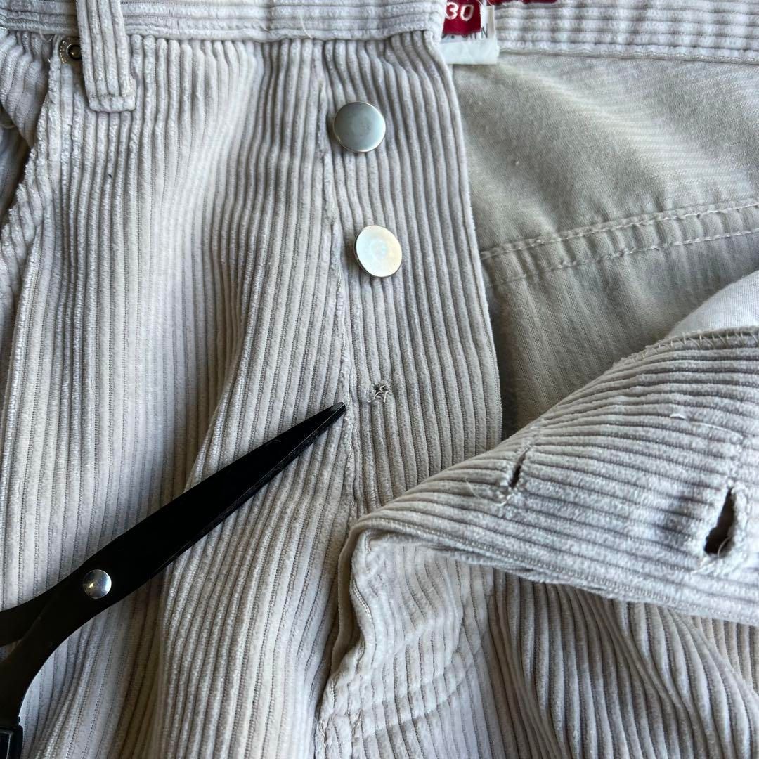 STUSSY / 80's 90′s corduroy pants 30【赤タグ、太畝コーデュロイ