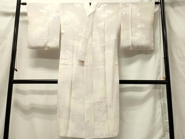 平和屋着物□長襦袢 無双仕立て 乱菊地紋 暈し染め 正絹 逸品