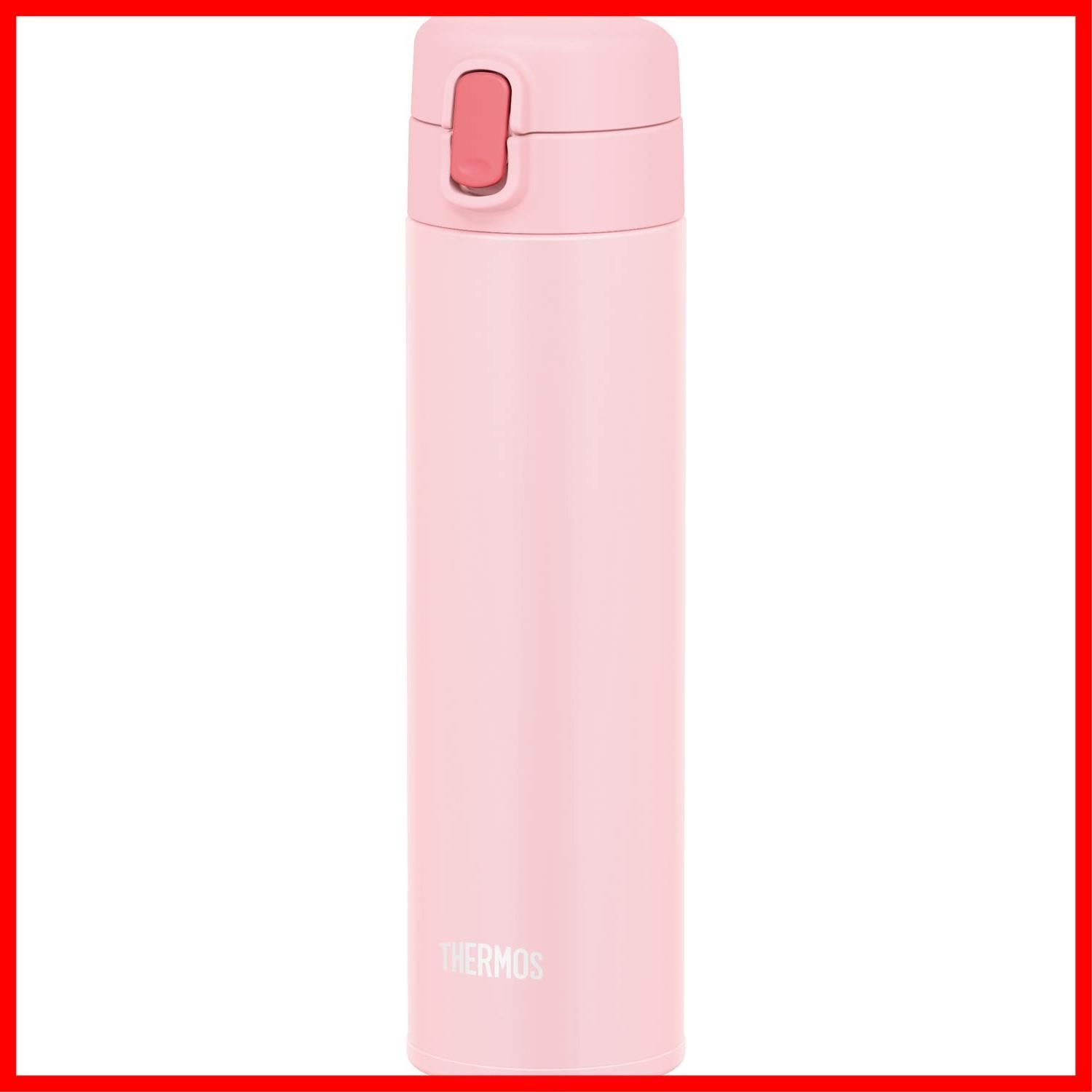 【新着商品】サーモス 水筒 真空断熱ストローボトル 450ml ライトピンク 保冷専用 FJM-450 LP