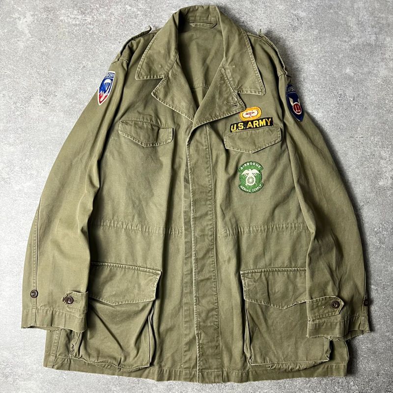 50s フランス軍 実物 M-47 フィールド ジャケット 後期 / 50年代