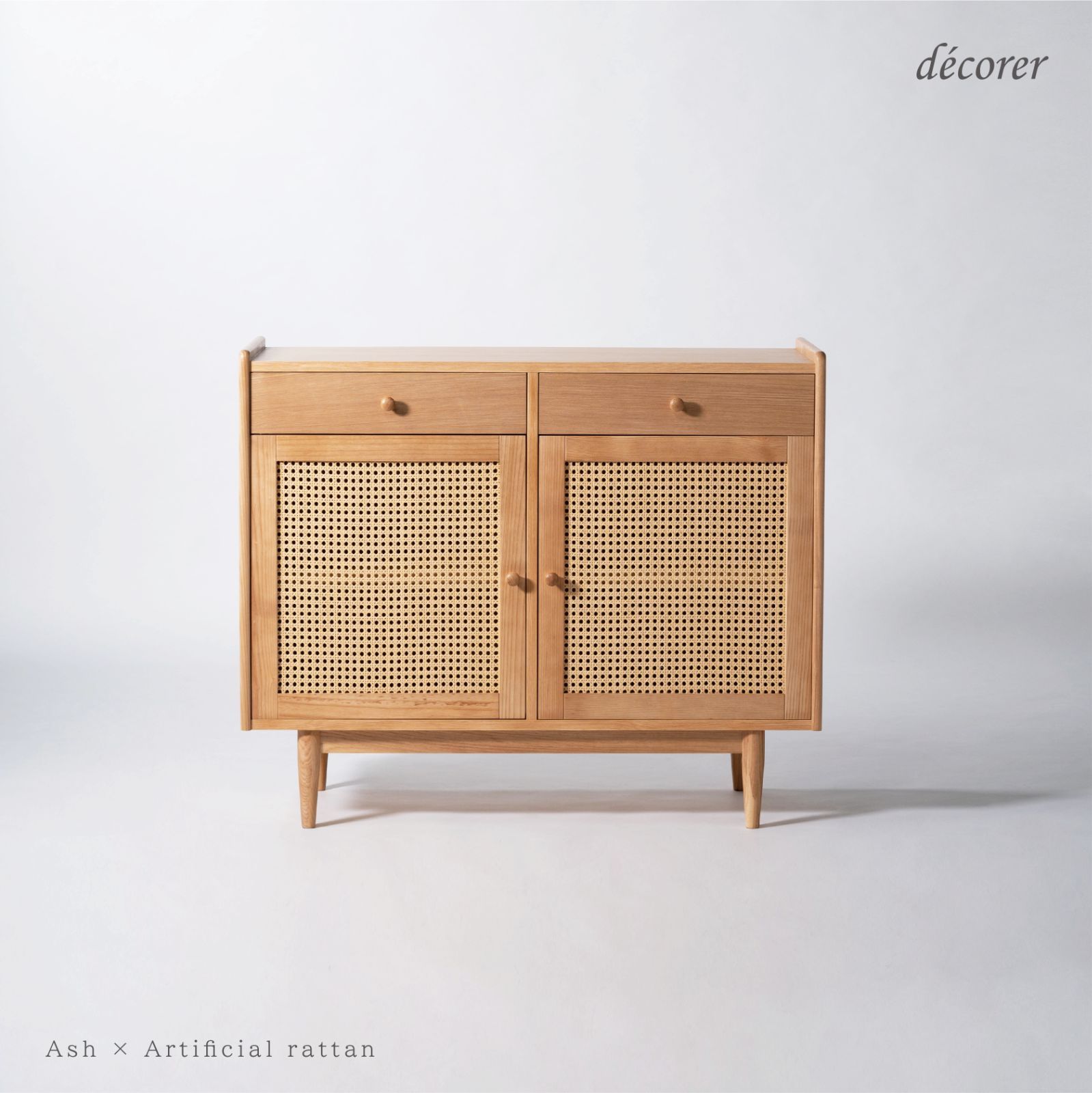 【新作】Artificial rattan cabinet No.14 ／ アーティフィシャルラタンキャビネット