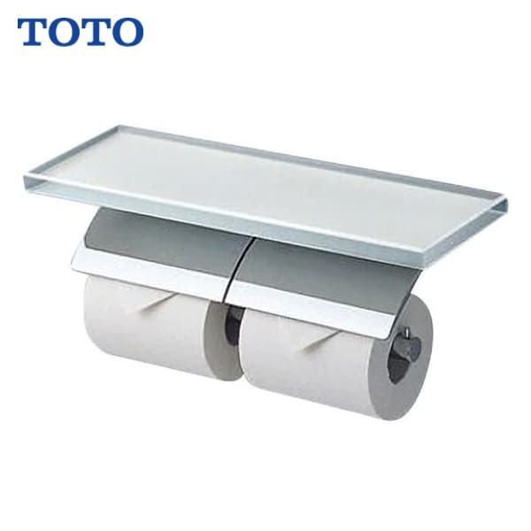 YH63GWS TOTO 棚付ニ連紙巻器 ペーパーホルダー