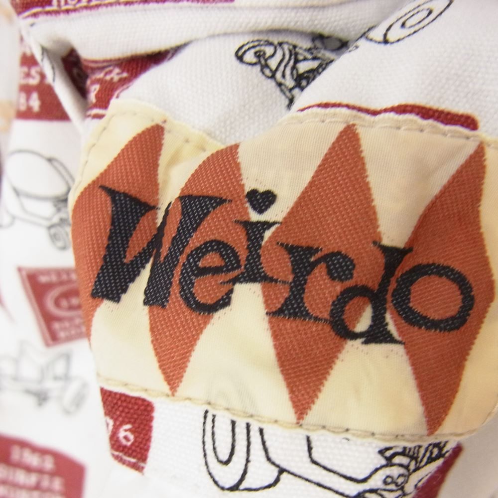 WEIRDO ウィアード 14AW WRD-14-AW-12 総柄 リバーシブル コットン