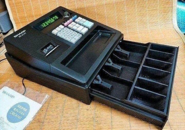 シャープレジスター XE-A147 PC連携売上管理フル設定無料 050077