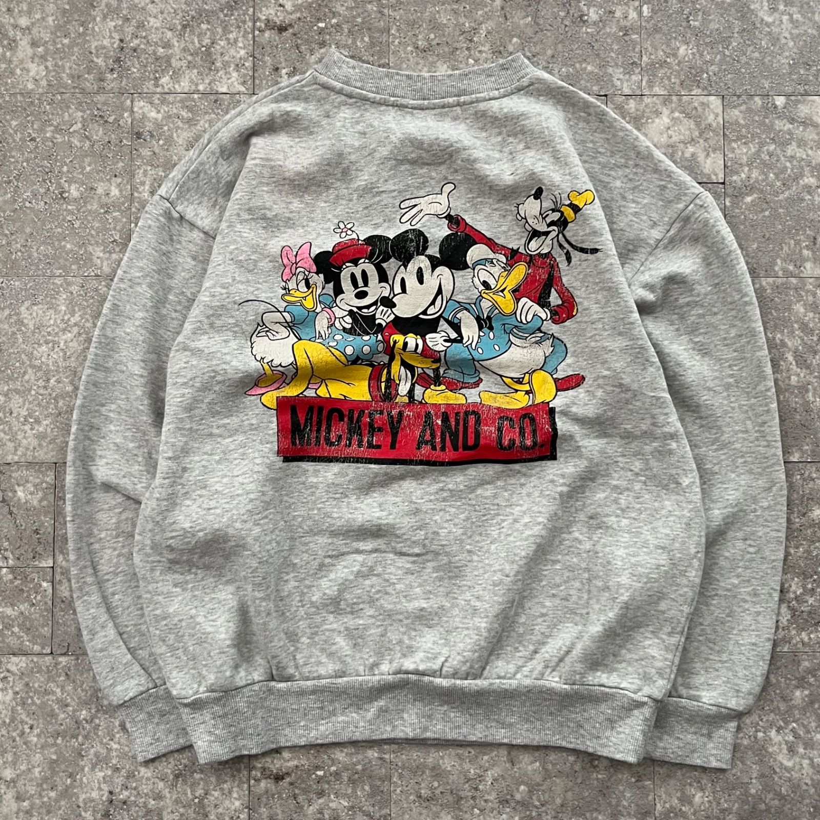 OUTLET】古着 ユニセックス Disney ディズニー スウェットシャツ 