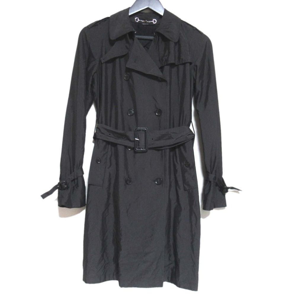 美品/BURBERRY LONDON /ニットベスト/リアルファー パーカー 美品