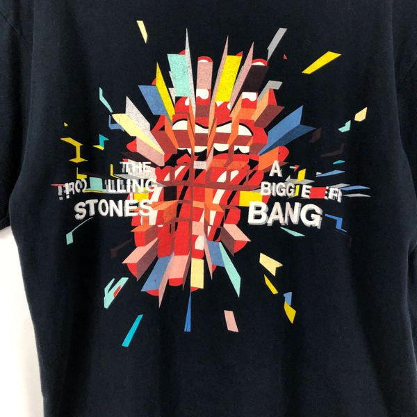 古着】 Rolling Stones ローリングストーンズ バンドTシャツ A BIGGER BANG TOUR 2006 ブラック系 メンズL  【中古】 n054038 - メルカリ