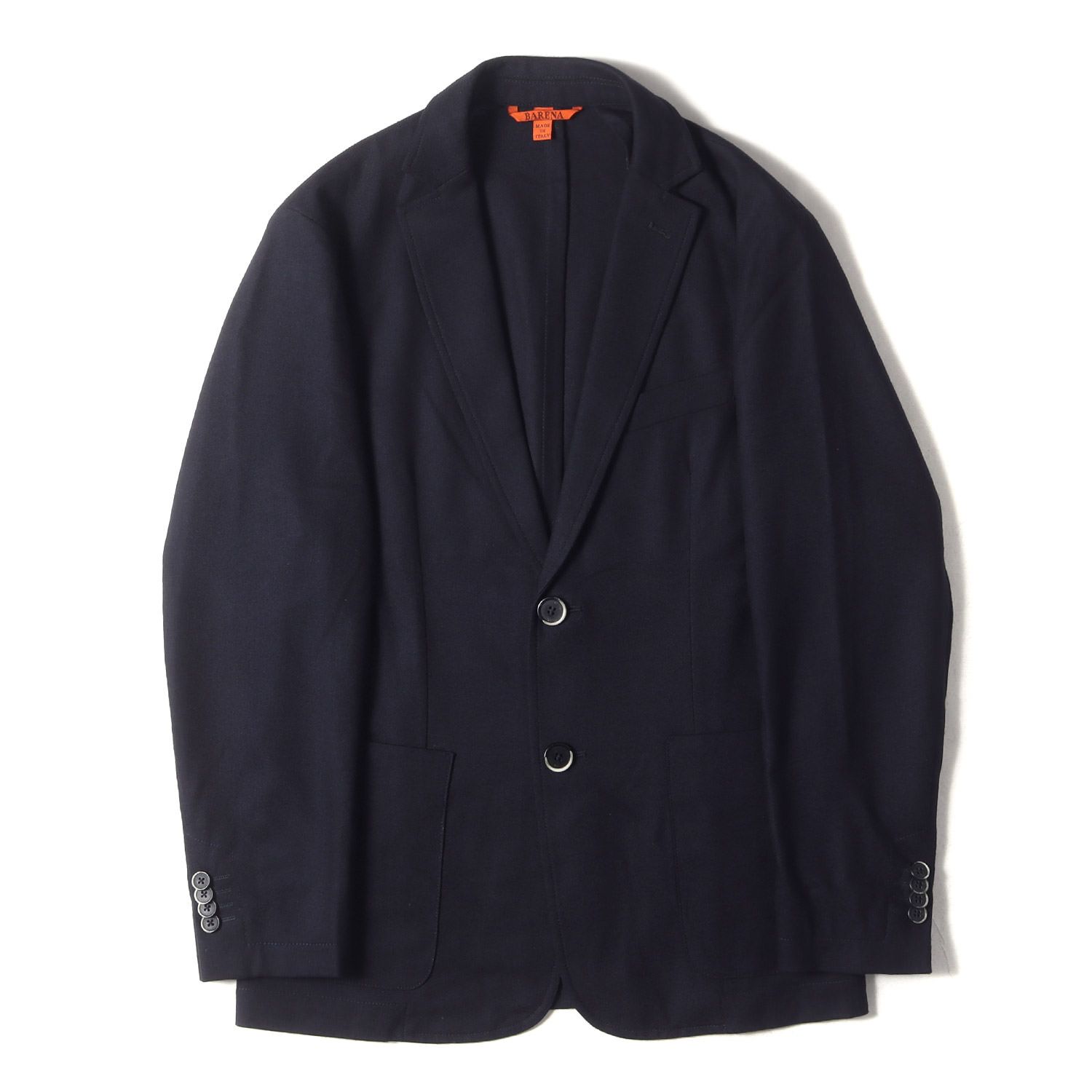 美品 BARENA バレナ ジャケット サイズ:46 ストレッチ ウール