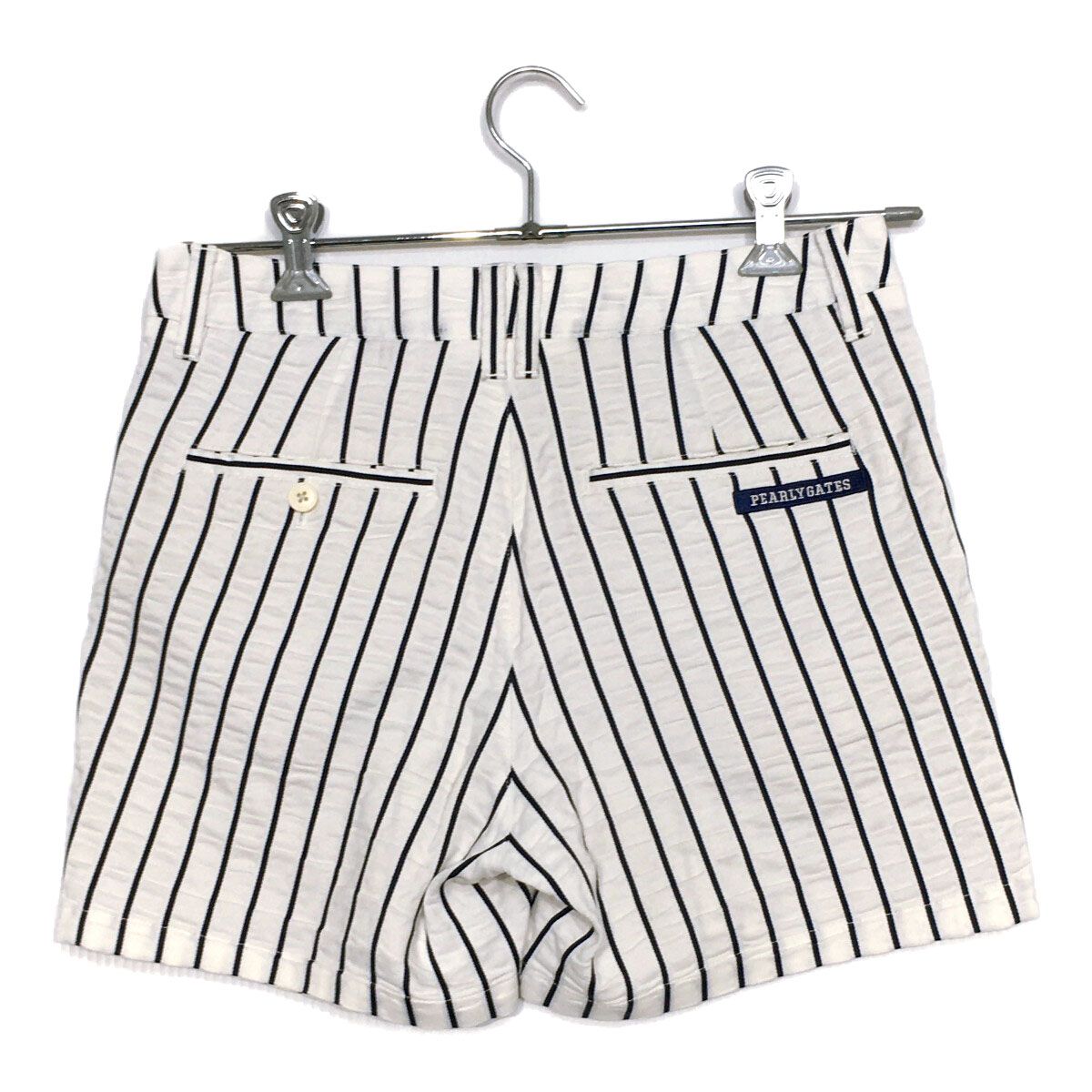 未使用❗️パーリーゲイツ　1/M ハーフパンツ　ホワイト　レディース　ティー付き 未使用❗️パーリーゲイツ 1/M ハーフパンツ ホワイト