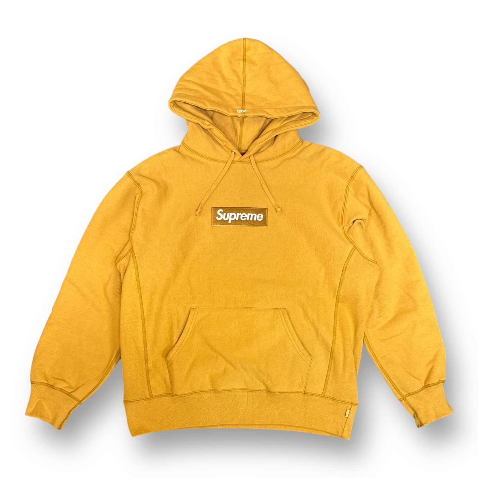 国内正規 SUPREME 21AW Box Logo Hooded Sweatshirt ボックスロゴ 