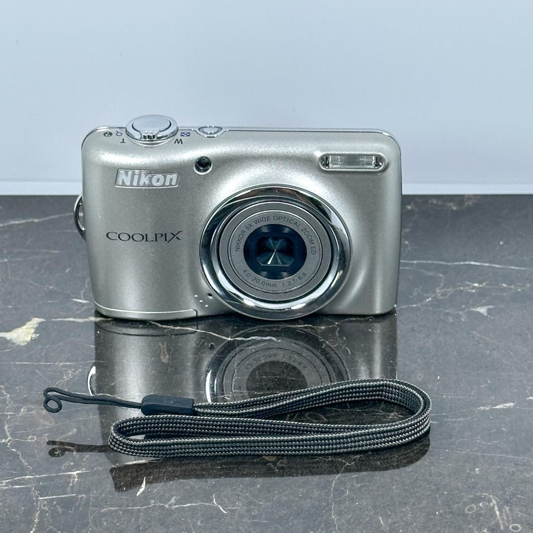 Nikon COOLPIX L23 コンパクトデジタルカメラ ニコン クールピクス デジカメ コンデジ カメラ 動作品 単3電池駆動 光学5倍ズーム 簡単操作 初心者向けモデル レトロデジカメ 人気機種