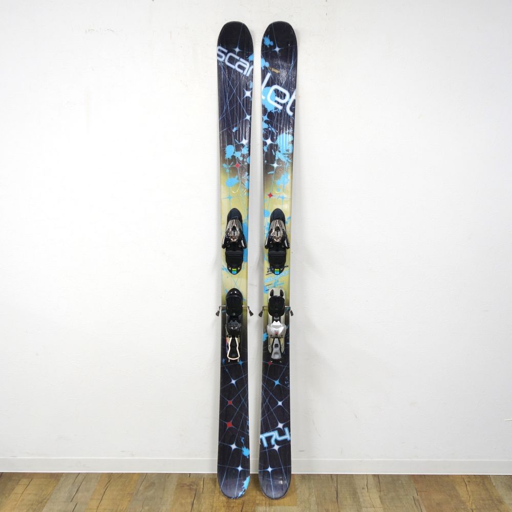 サロモン SALOMON Teneighty Scarlet 174cm センター95mm ビンディング 12Ti ゲレンデ スキー アウトドア