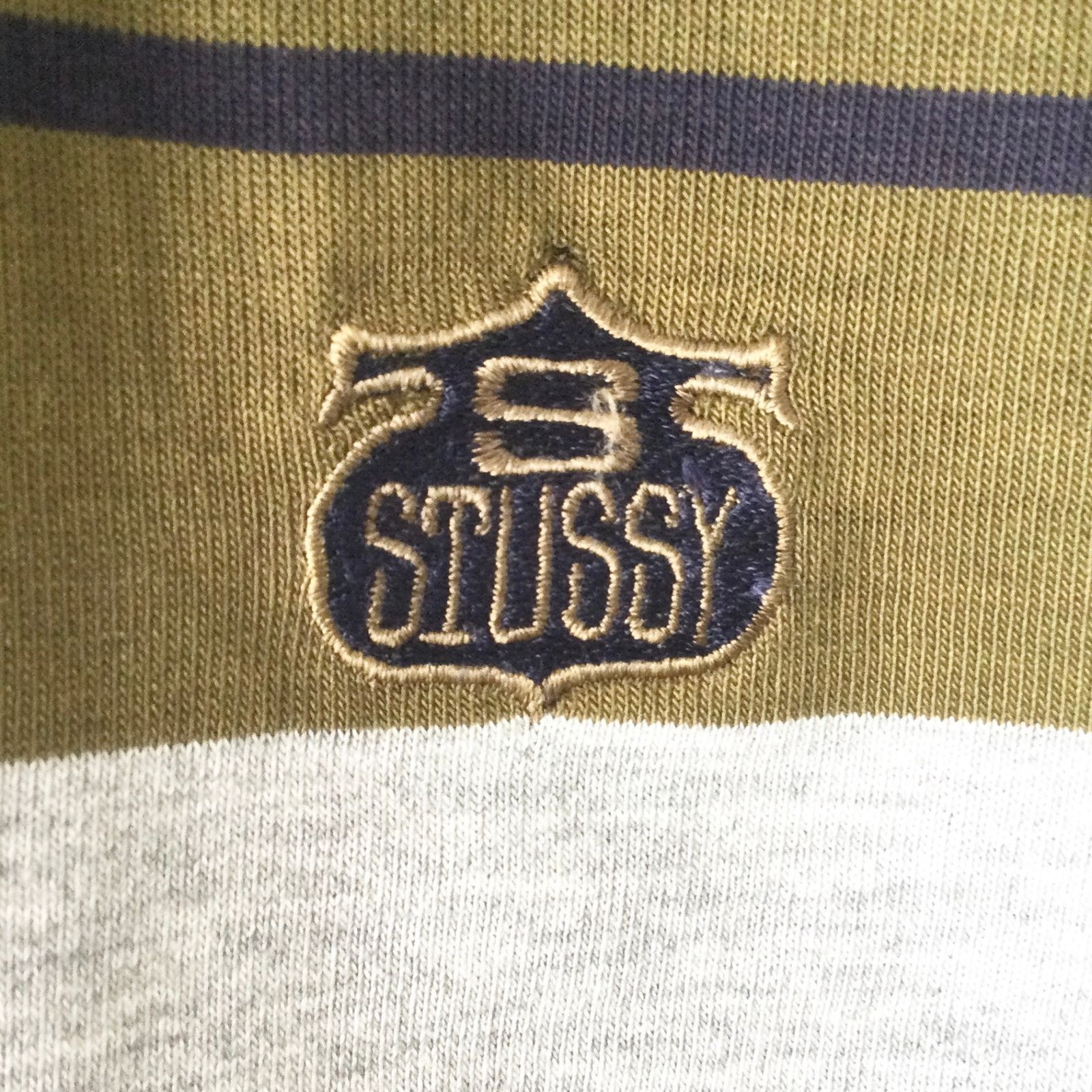 9444 【80s VINTAGE】OLD STUSSY オールドステューシー ボーダー
