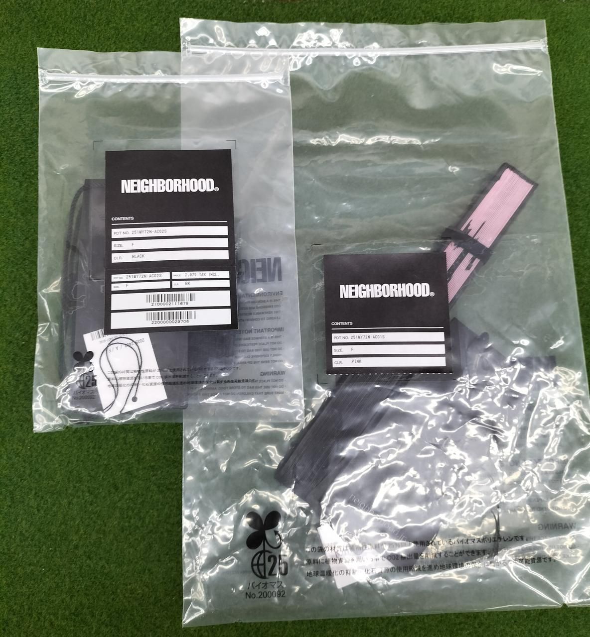 NEIGHBORHOOD リストバンド 扇子 MILK BOY NEIGHBORHOOD Wristband Fan MILK BOY