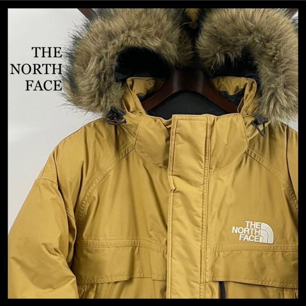 THE NORTH FACE ノースフェイス マクマードパーカ キャメル 美品