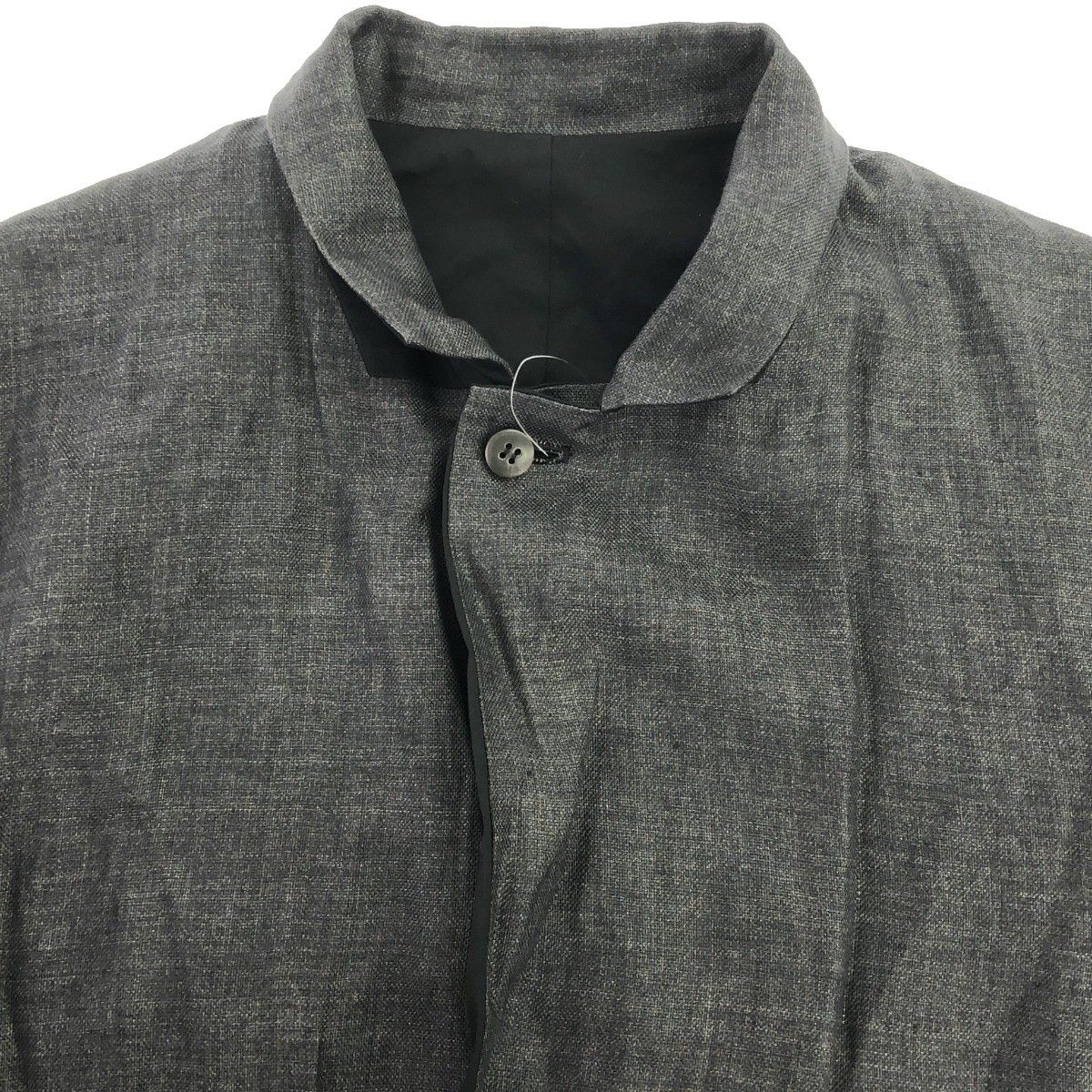 sunsea 　リバーシブルジャケット sunsea リネン l2b リバーシブルジャケット サイズ3 BK - メルカリ