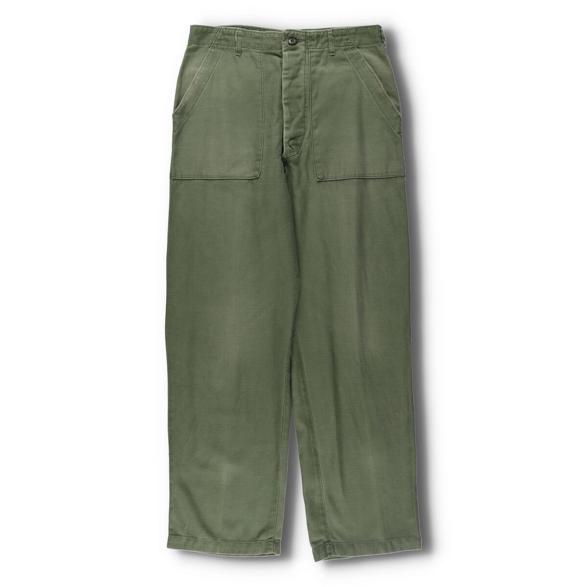 ヴィンテージ カーキ メンズ オールインワン つなぎ 50 パンツ