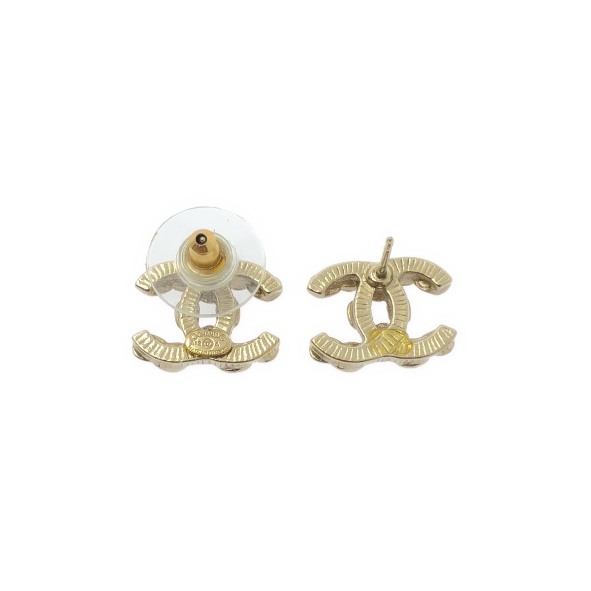 CHANEL / シャネル | A12 A ココマーク ピアス 両耳用