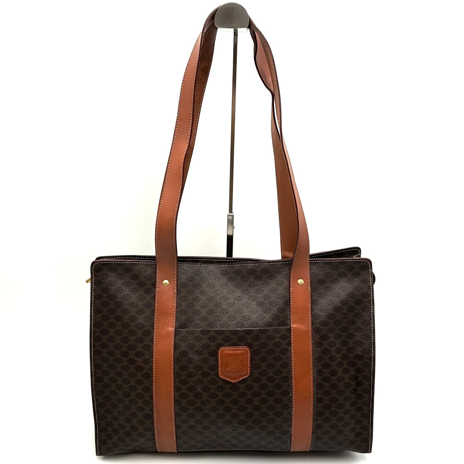 極美品】CELINE セリーヌ マカダム トートバッグ PVC トリオンフ