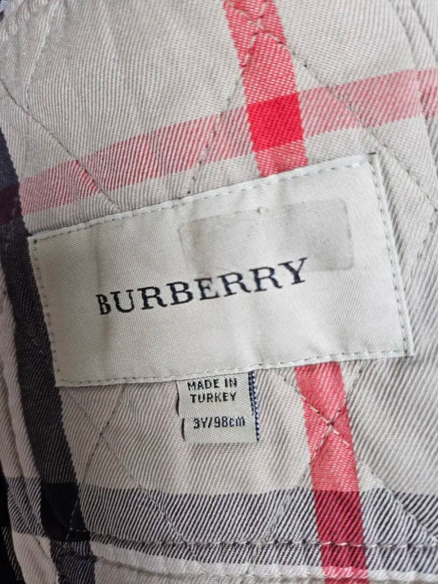  バーバリー キッズ ネイビー キルティング ジャケット 3 y その他 ジャケット ブルゾン