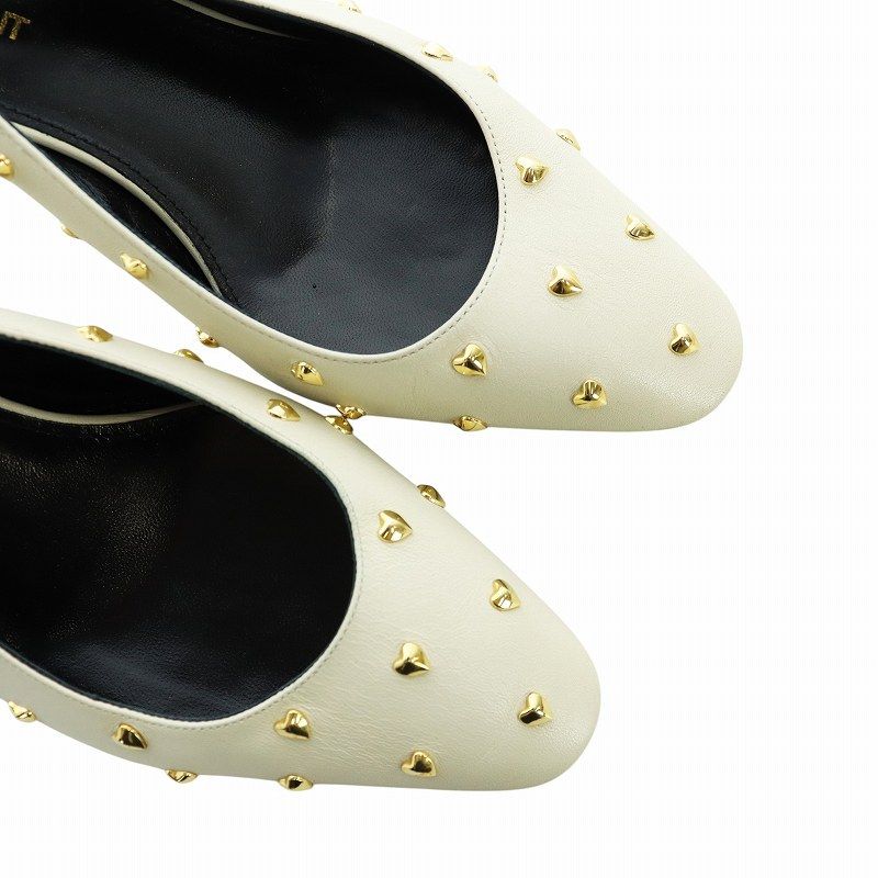 サンローラン パリ SAINT LAURENT PARIS パンプス ストラップ スタッズ  