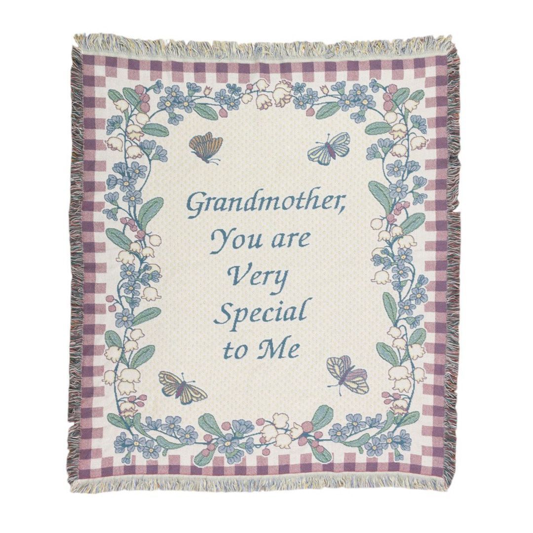 vintageラグ カーペット メッセージ おばあちゃん 手紙 789