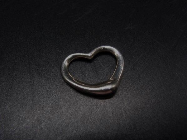 ■美品■ TIFFANY＆Co ティファニー エルサペレッティ オープンハート SV925 トップのみ ネックレストップ アクセサリー シルバー系 DJ5787