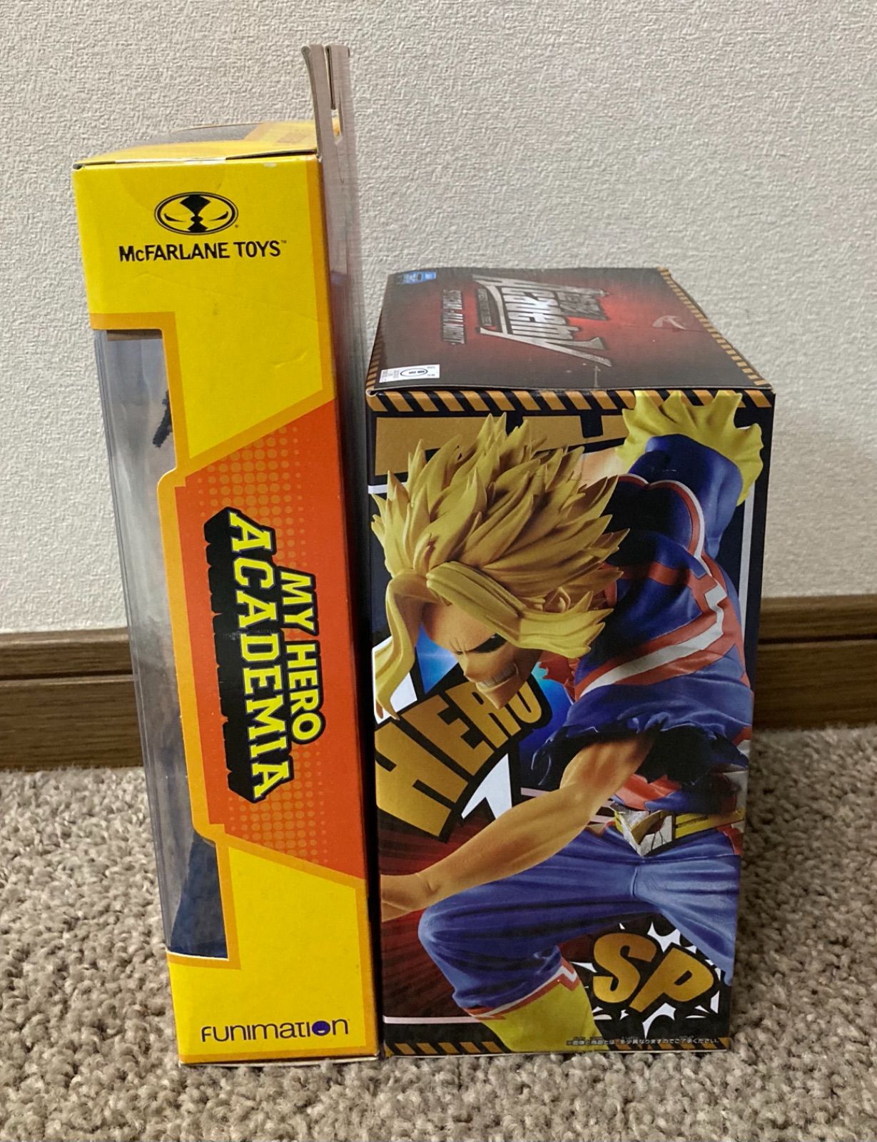 ヒロアカフィギュア オールマイトVS オール・フォー・ワン2対
