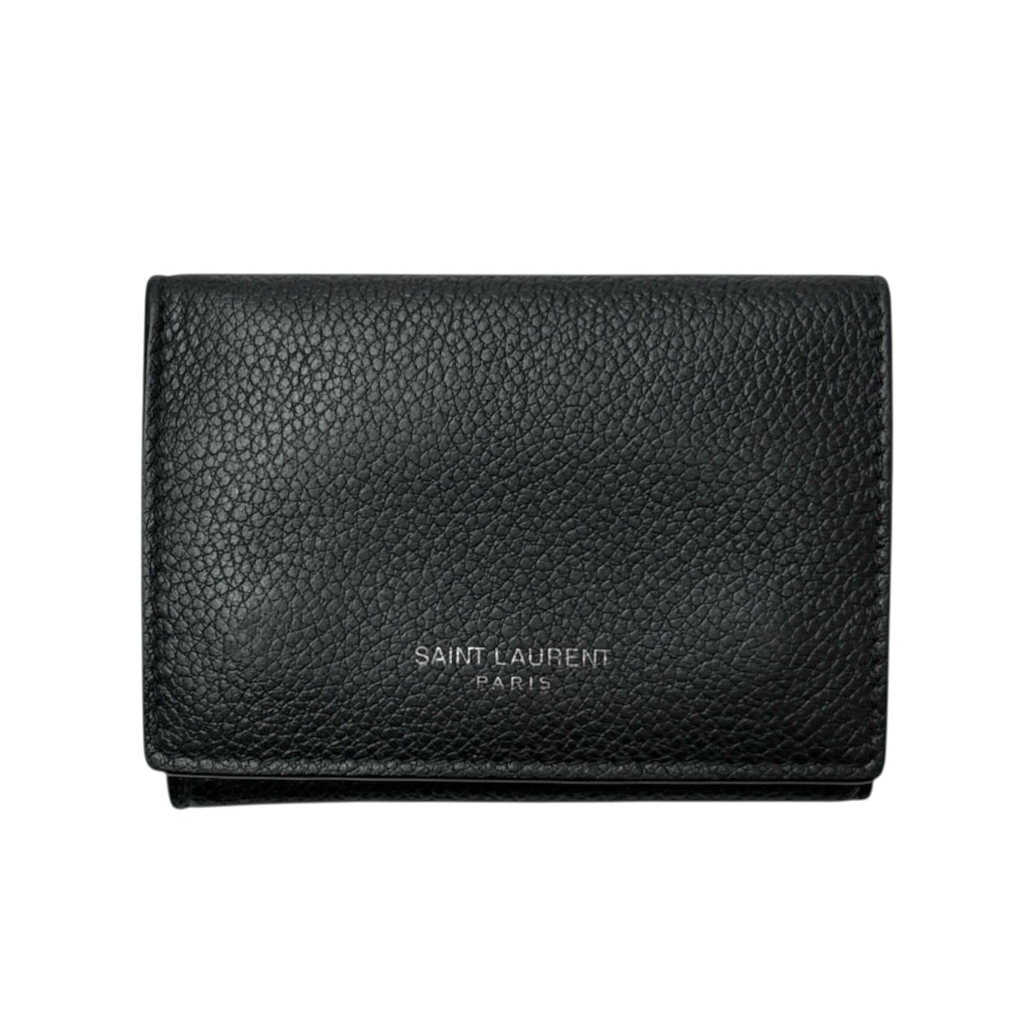SAINT LAURENT 3つ折り Mini Wallet