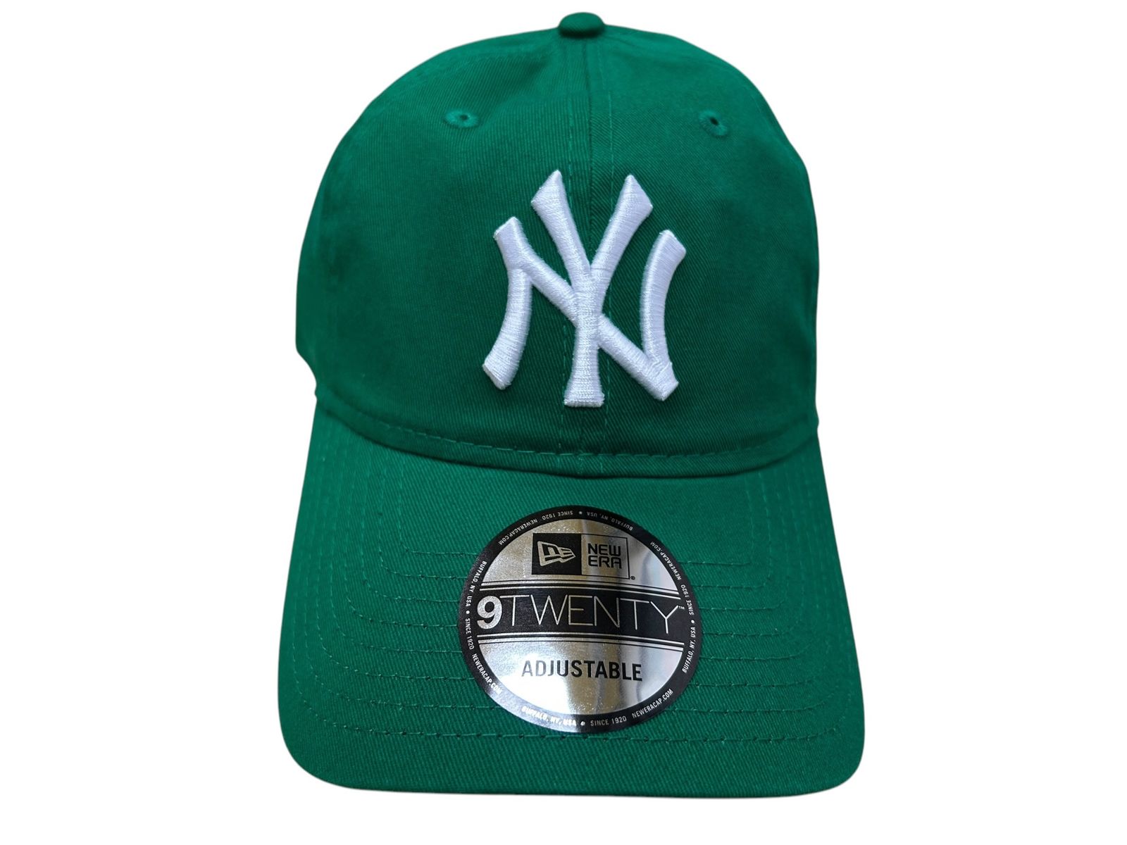NEWERA (ニューエラ) 9TWENTY ニューヨーク・ヤンキース ベースボールキャップ CAP MLB 60235267 F グリーン×ホワイト ウィメンズ/027
