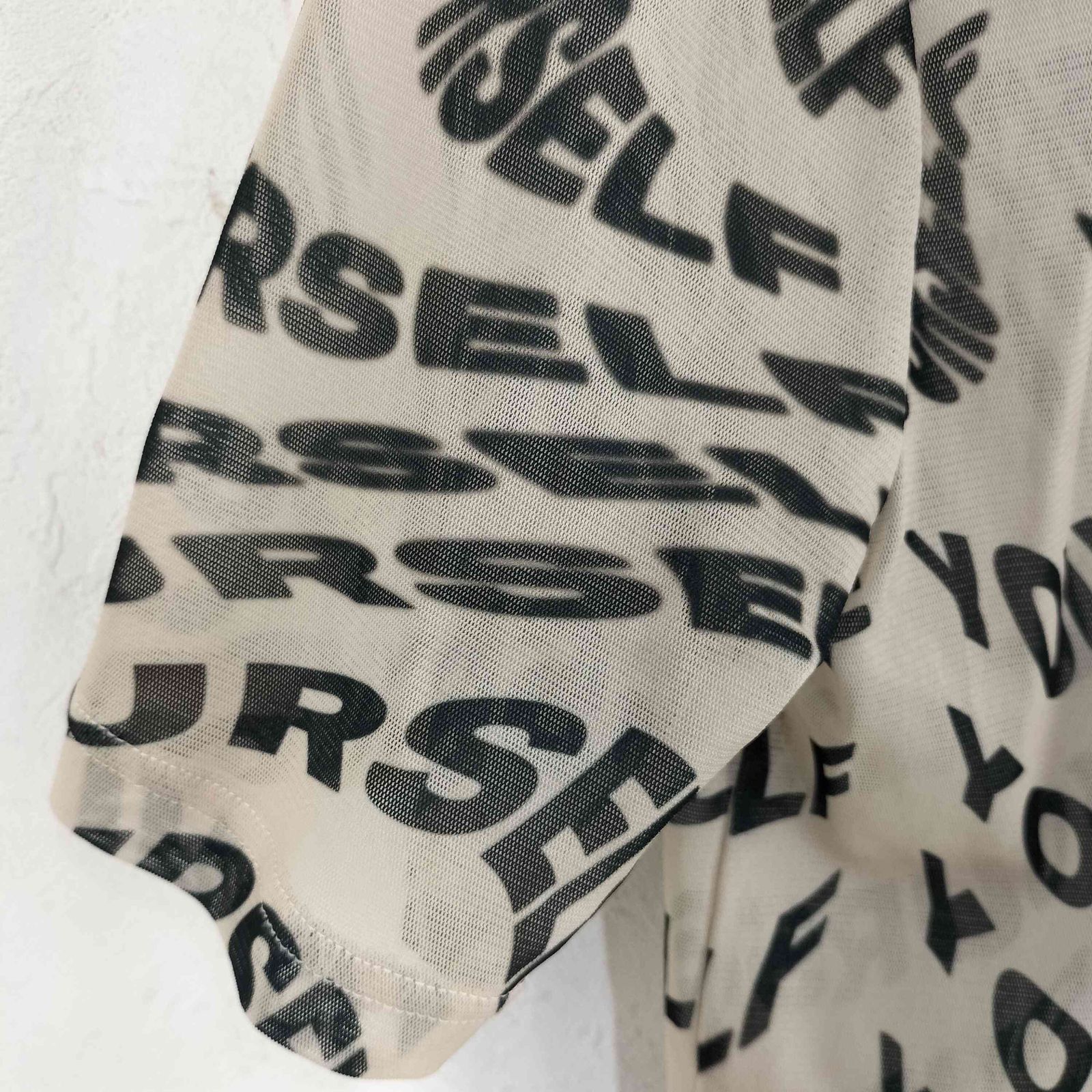 未使用♦MAISON SPECIAL DISTORTIONプリントトップ メゾンスペシャル MAISON SPECIAL Distortion Print Top レディース