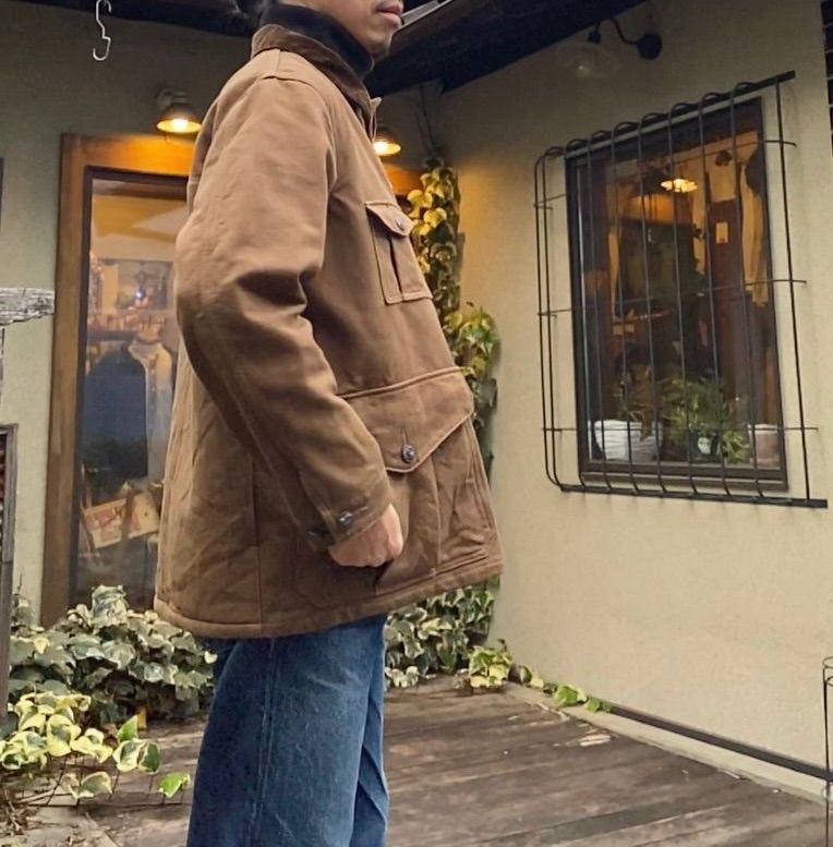 新品未使用品 FOB FACTORY F2427 HUNTING JACKET / BROWN L