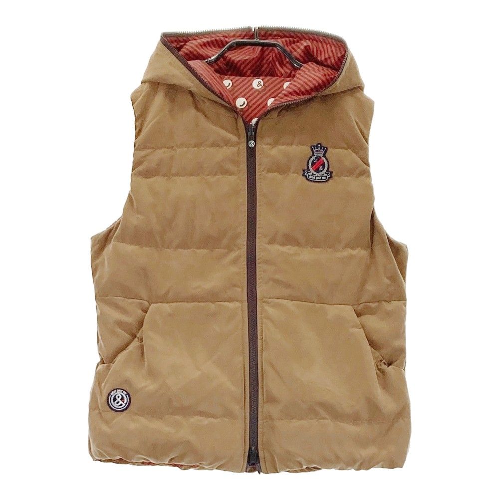 ルコック　ゴルフ用ダウンベスト（ニット帽付き） ルコックスポルティフ ゴルフ ダウンベスト メンズ 脱着フード付き サイズＬ Le coq sportif ルコックスポルティフ