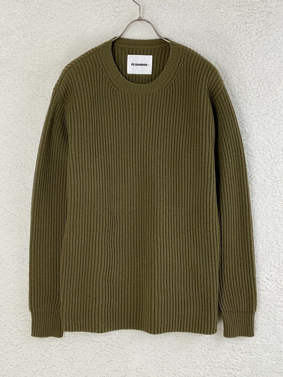 【美品】Jil Sander 24AW ジルサンダー ケーブルニットセーター Jil Sander ジルサンダー 48(M) ブラウン 24AWケーブルニット