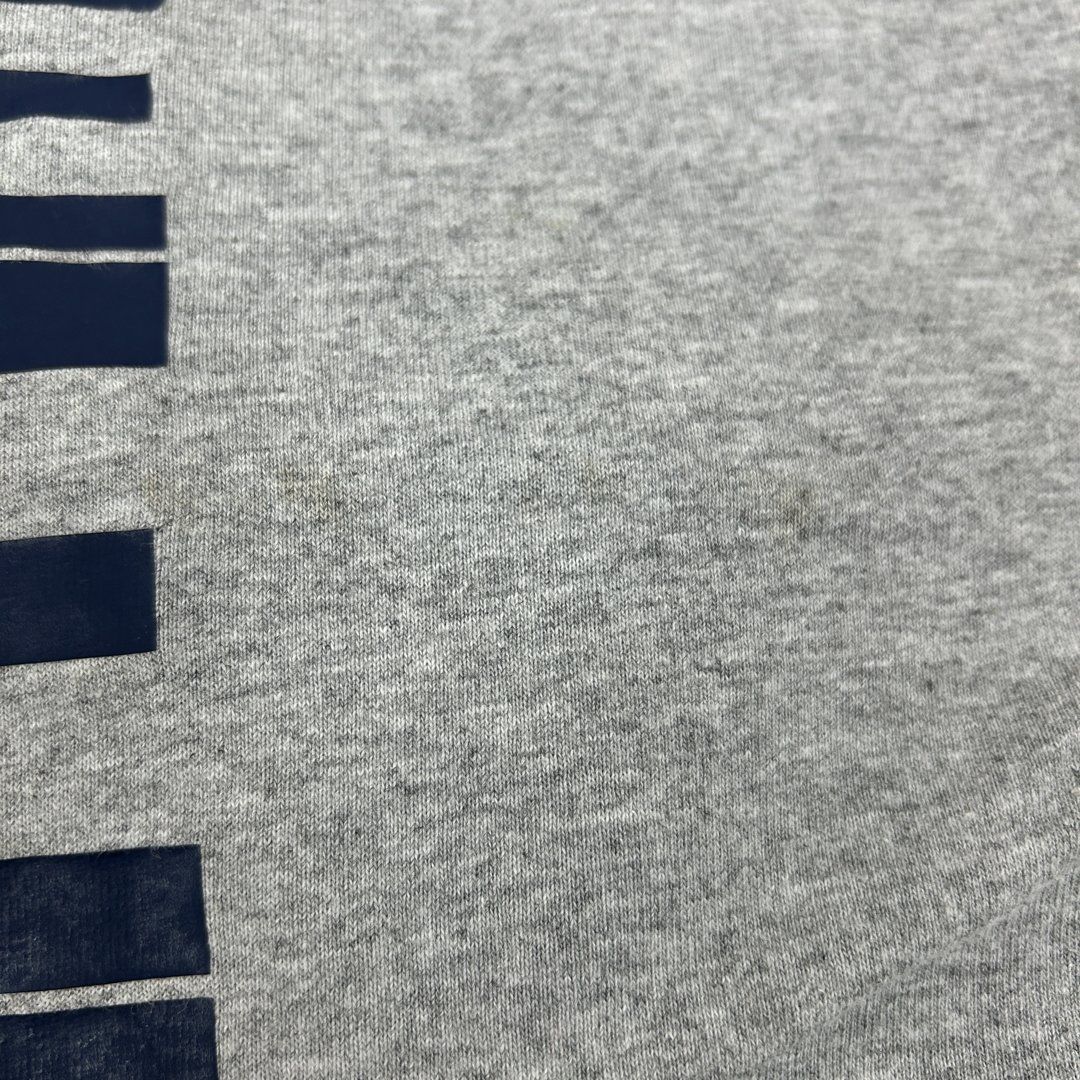 Yazbek ヤズベック プリントTシャツ グレー メンズ 古着