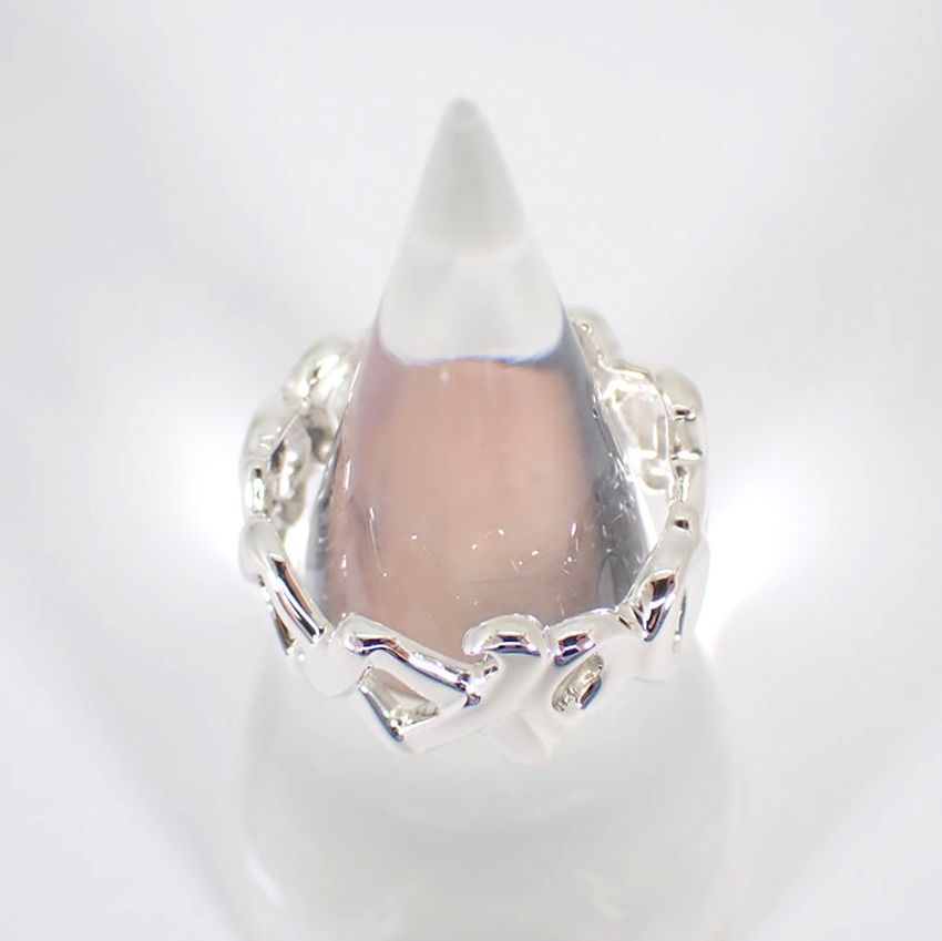 ティファニー 925 パロマピカソ ラブ＆キス リング 11.5号[g340