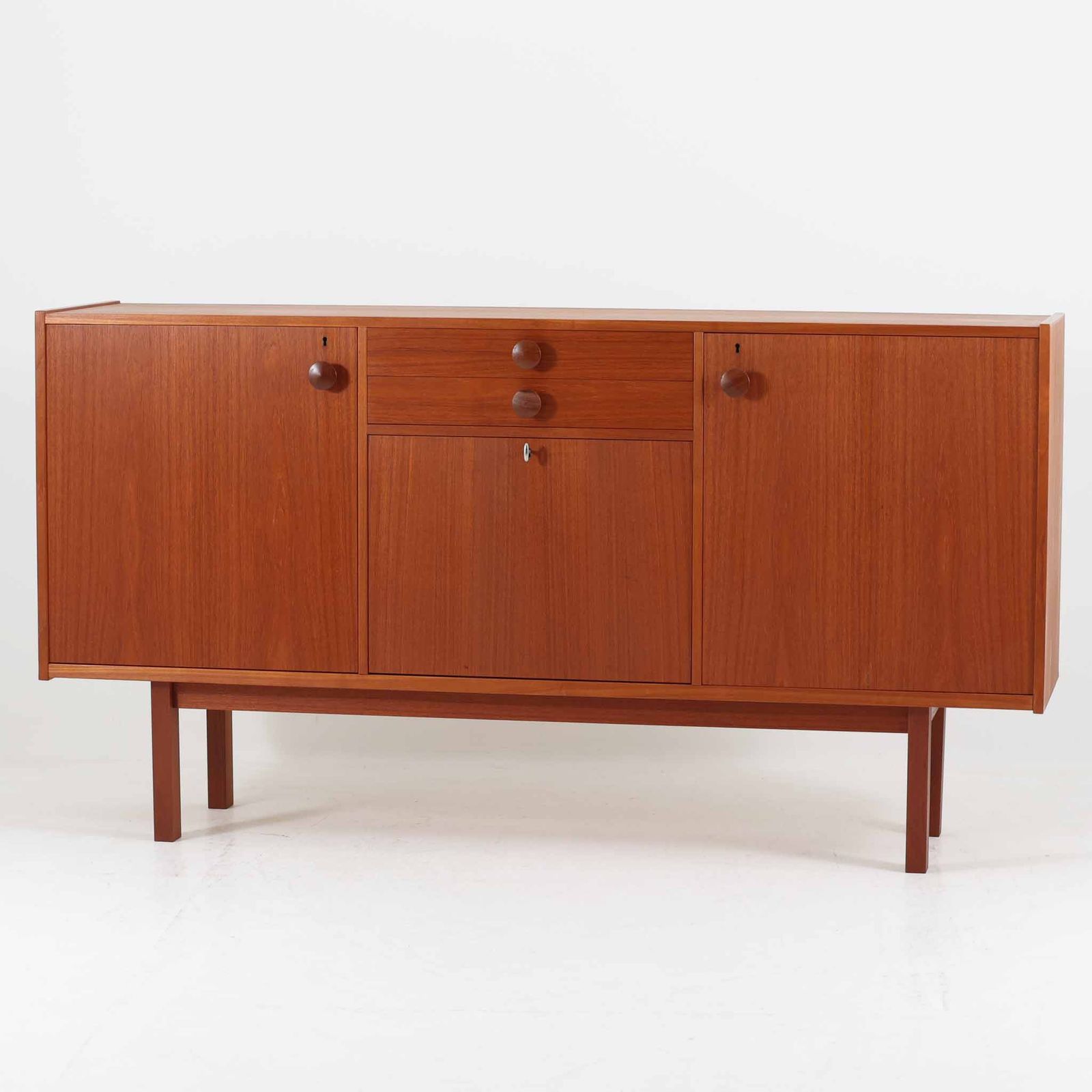 キッチンキャビネット チーク 幅170cm Breox Mobler スウェーデン製