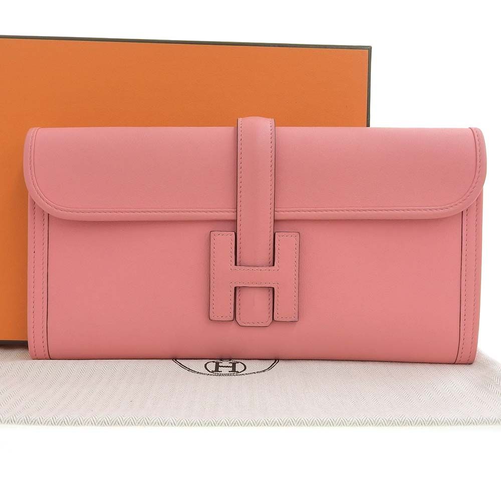 【美品】HERMES ジジェエラン29 C刻印　保存袋　箱　ショッパー　リボン 本物保証】 箱・布袋付 超美品 エルメス HERMES ジジェエラン29