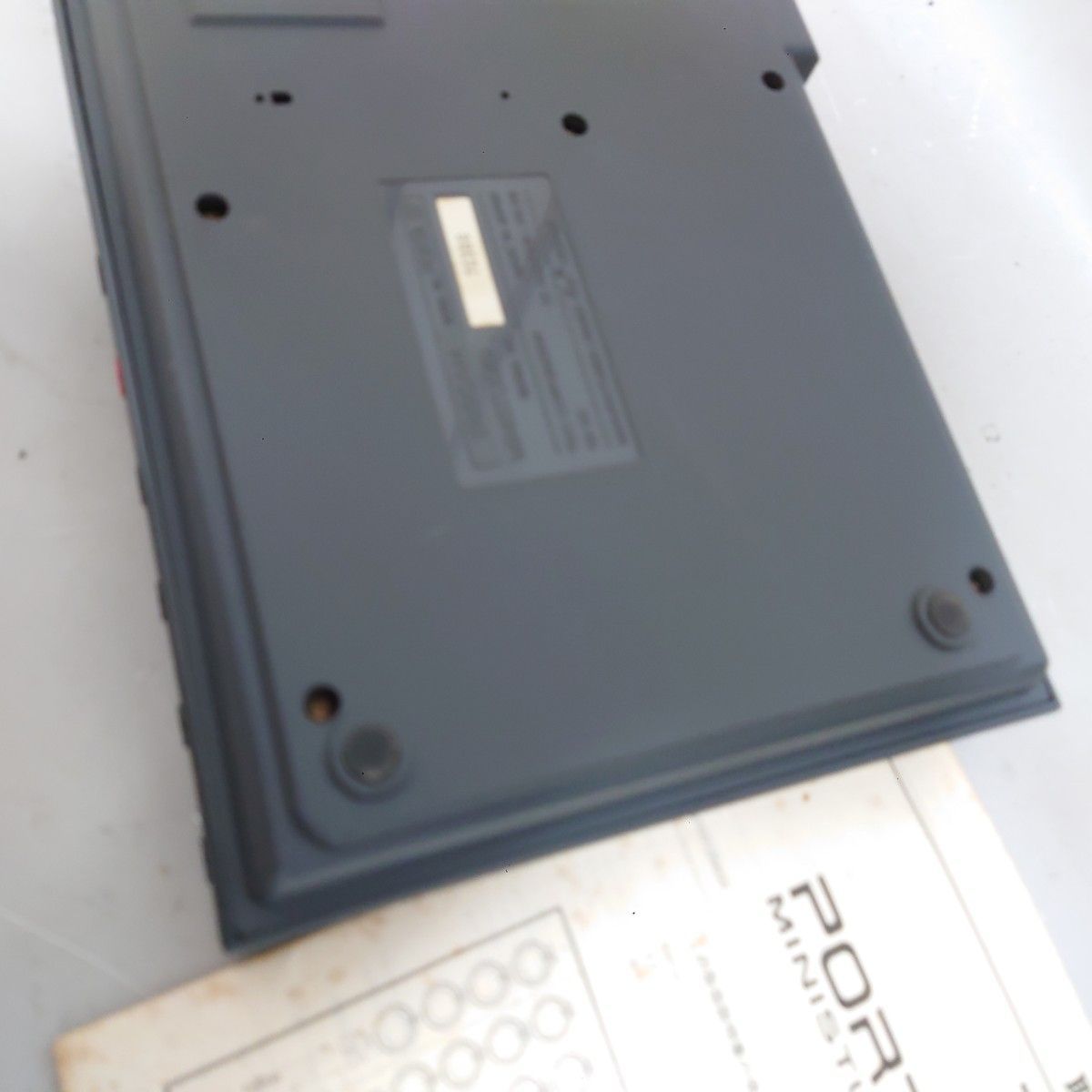 動作品】TASCAM PORTA 07 カセットMTR 本体＋取扱説明書付き 送料無料 