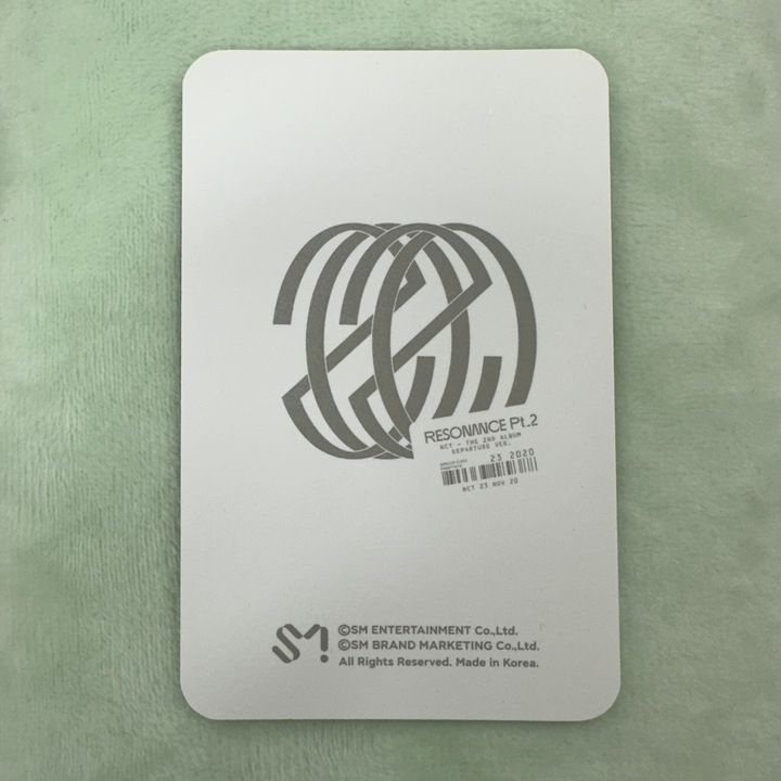 NCT ジェミン】 RESONANCE Pt.2 LENTICULAR PHOTO CARD SET