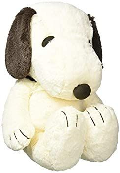 【中古】ピーナッツ ハグハグ ぬいぐるみ Lサイズ スヌーピー モカ 座高37cm