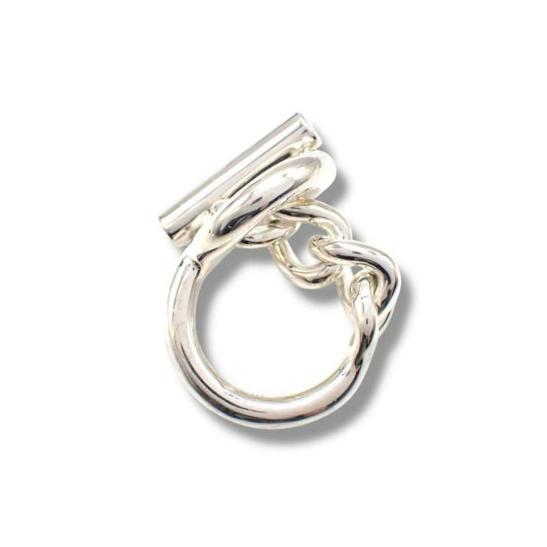 エルメス クロワゼット GM 49 8号 925 リング シルバー 4082 エルメス クロワゼット GM 49 8号 925 リング シルバー 4082 - メルカリ