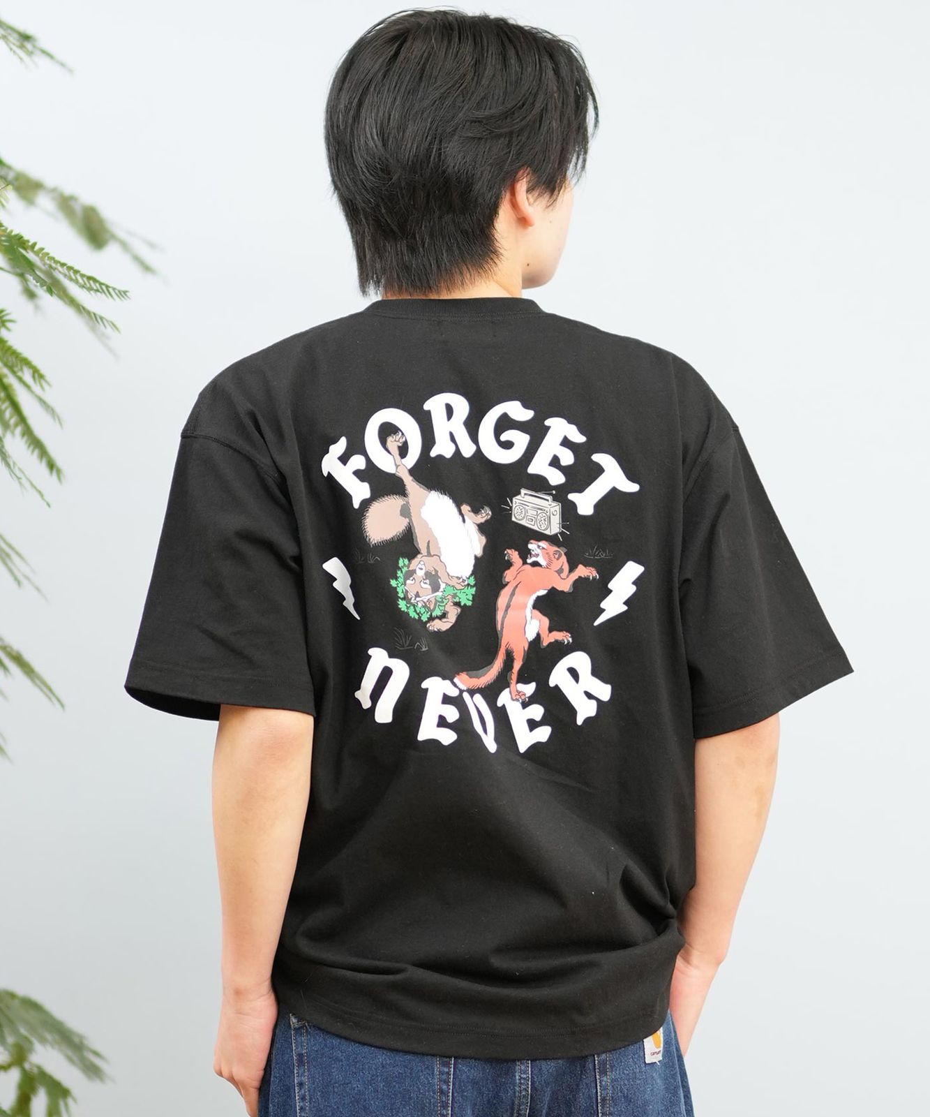 ムラスポ公式】新品 FORGET NEVER フォーゲットネバー 半袖 Tシャツ 