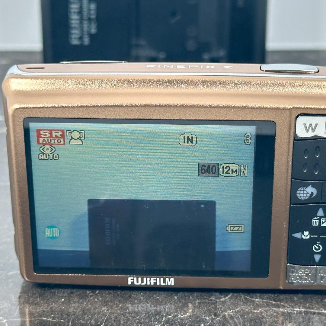 動作確認済み】FUJIFILM FinePix Z70 ブロンズ 富士フイルム