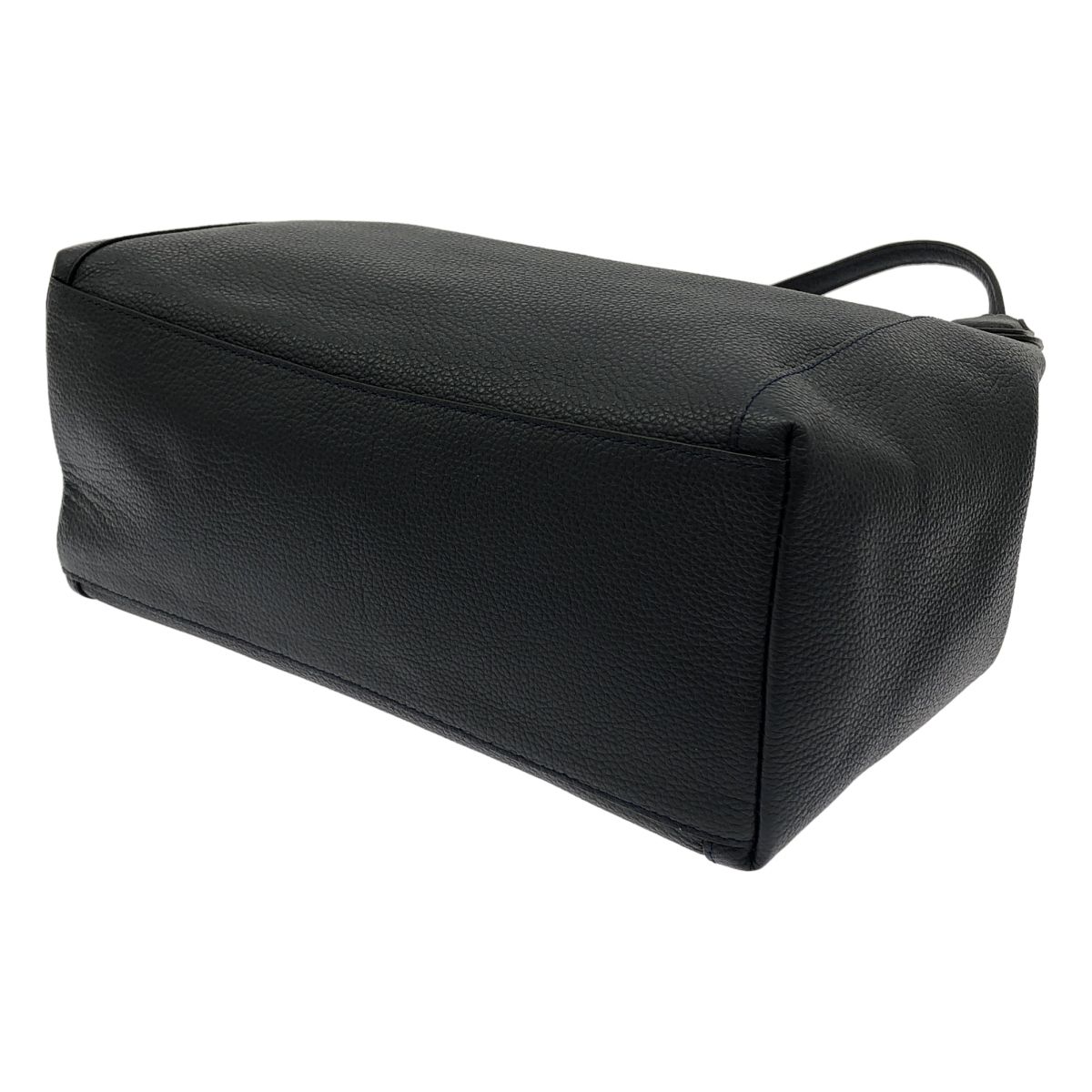 み COACH / コーチ | 2way レザー ハンドバッグ | ネイビー | レディース